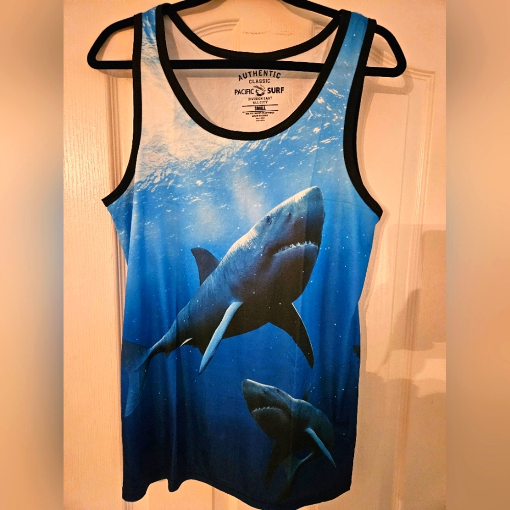 Pacific Surf Mens Tank Top size: S